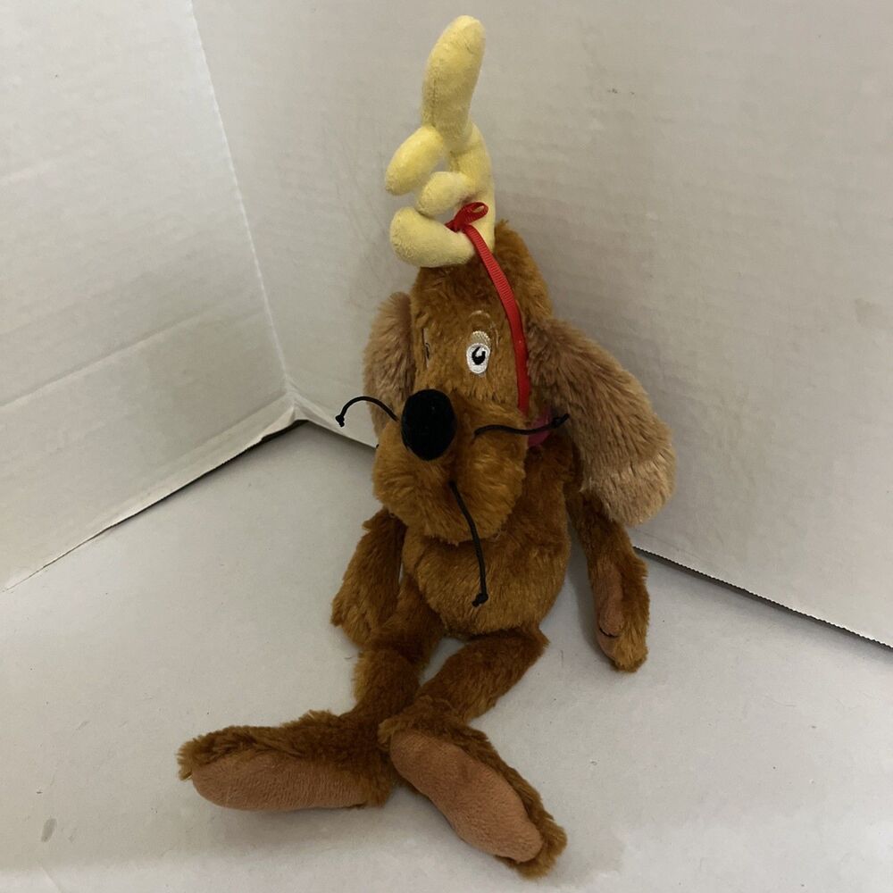Dr Seuss Max Dog The Grinch Who Stole Christmas Plush Stuffed Animal Holiday